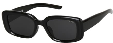 JOOX Retro Sonnenbrille Damen Rechteckig Polarisiert 90s,Vintage Klein Eckig Mollig Brille Frauen Herren UV400 Schutz