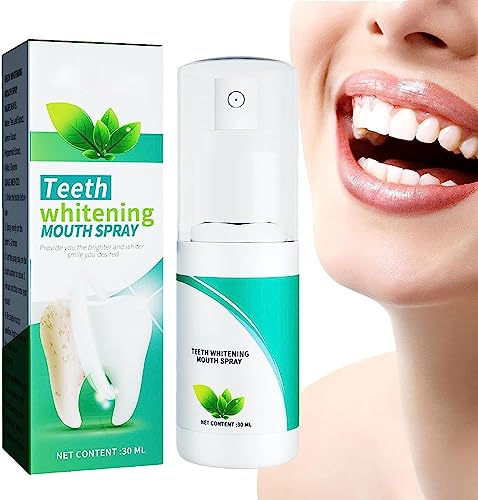 Tooth Cleaning Spray,Dental Cleaning & Teeth Whitening Mouth Spray,Refreshing Breath Deep Cleaning Mouth Spray,Remove Stain Yellow Teeth (1pcs)