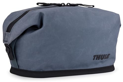 Thule Aion Toiletry Bag - Water-Resistant Bag for toiletries, Makeup & Shaving Essentials - Removable Liquids Bag Included - Easy to Clean - Snap Loop for Easy Hang - Waxed, PFC-Free Fabric