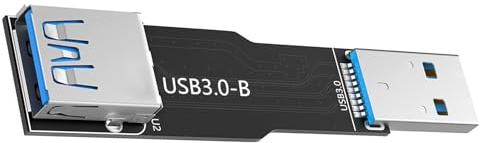 Montesy Carte d'extension USB 3.0 B type B mâle vers femelle pour connexion d'ordinateur et adaptateur avec une large compatibilité