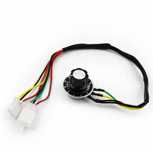 L-faster Maßgeschneiderter Potentiometer, Drosselklappen-Einstellknopf, Drehknopf, Geschwindigkeitsbegrenzer für Wagen, Fahrrad, Rollstuhl-Motor
