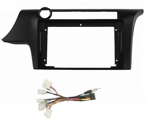 9 Tums Bilram Fascia Adapter Radio Dash Fitting Panel Kit För TOYOTA För ZELAS 2011 2012 2013 2014 YTdhfDGJ(Frame Cable)