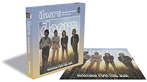 Doors Waiting for The Sun (500 Piece Jigsaw Puzzle) - Officially Licensed The Doors Merchandise & Collectibles - Glare Free - Precision Fit