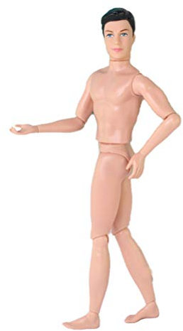 Hidyliu Gliederpuppe 30cm hoch, Mannequin - Zeichenpuppe, aus Kunststoff, Ideal als Modell Bewegungsstudien(Khaki)