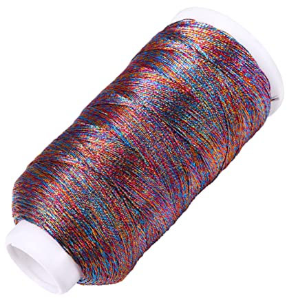 CORHAD Bunte Fädige Nähgarne Für Schmuck Quilting Und Drapierung Hochfeste Langlebige Nählinienrolle Leuchtenden Farben Für Hand Und Maschinennäharbeiten
