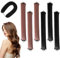 6 Stück Jumbo Lockenstab Ohne Hitze, Hitzefreie Lockenwickler, Lockenwickler Über Nacht mit Haken, Weich Samt Overnight Blowout Lockenstäbe, Lockenwickler Heatless Curls für Alle Haartypen