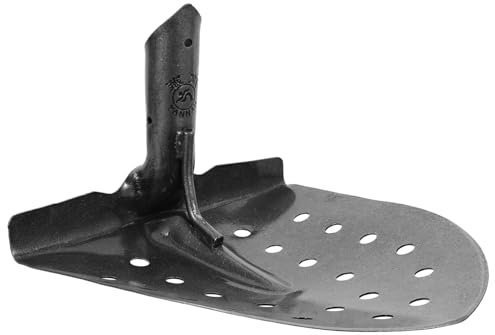 BESPORTBLE Entwässerungsleckspaten Abfluss Regen Pumpe fangen Fallrohr drainagespaten siebschaufel Abwasserkanalreinigungswerkzeug Siebende Metallschaufel Schlammschaufel Ersatzschaufel Eisen