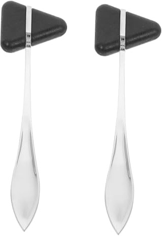 CIYODO Martillo Reflejos Medico Adecuado para Estudiantes de Metal Cabeza Triangular, Martillo Neurológico Portátil para Inducir Reflejos Cutáneos y Extensión Muscular Color Aleatorio