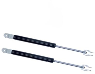UAGFDFF Ammortizzatore 2 pz Barre duomi universali 300-600mm Asta Cerniera Molla Gas 300N Forza Sollevamento Supporto per Auto Roulotte Porte Barca Bus Pistone Cilindro(550mm)