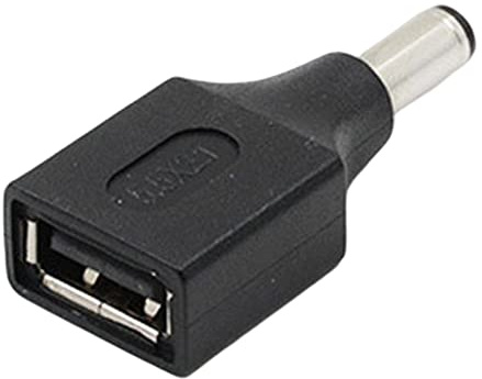 Wegiwuca Connettore 3.0x1.1/3.5x1.35/4.0x1.7/5.5x2.1/5.5x2.5mm Presa maschio a USB Connettore di alimentazione Adattatore USB Femmina a Maschio Adattatore di alimentazione Femmina A Maschio Femmina