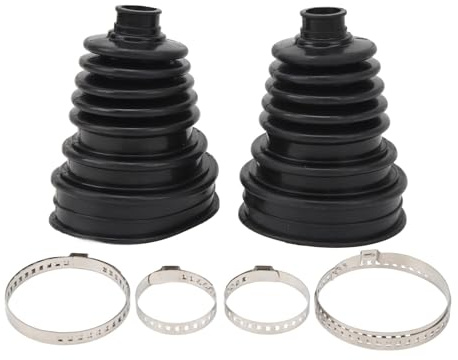 2PCS Silicone Cv Boots, Universal Constant Velocity Dust Cover Highly Flexible Joint Boot Set for Most Cars