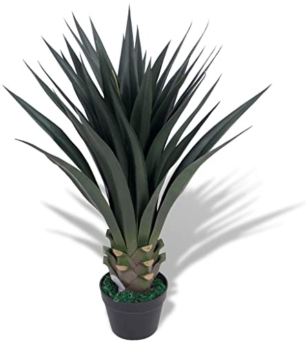 Genérico Planta de yuca Artificial con macetero 85 cm Verde,Casa y jardín,Decoración,Flora Artificial,Verde,4.9 kg,244429