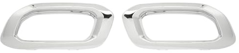 Copertura Del Terminale Di Scarico Per Mercedes-Benz Per GLC GLE GLS-Class X253 C253 W167 V167 C167 X167 Linea 2020-2023 Auto Tubo Di Scarico Posteriore Copertura Trim(Silver)