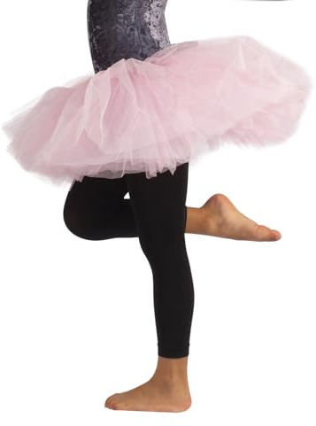 CALZITALY Pack 1 o 2 Pares - Leggings de Danza para bebés, Leggings de Ballet, Leotardos de Ballet, Negro, Rosa, 4-6, 8-10, 12-14 años, 60 Den, Made in Italy (4-6 Años, Negro)
