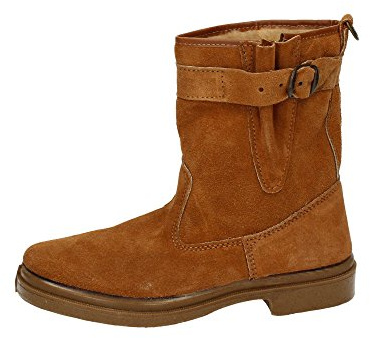 CANOS 067 Botas de Piel con Hebilla para Caballero Modelo 067 - Resistencia y Estilo para la Construcción Hombre Calzado Trabajo Tostado 42