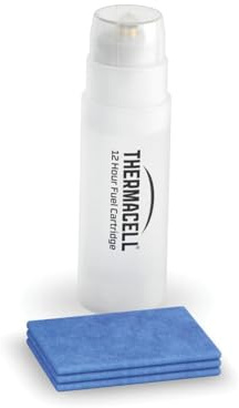 Thermacell Recambios Antimosquitos, Sin DEET, 12H Protección | Proporciona una cobertura de 20 m² . Compatible con todos los dispositivos. Fácil sustitución para protección eficaz.