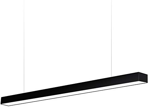ledbox Lámpara colgante MOD SUSPEND, 30W, 150cm, superficie/suspendido, negro, Blanco neutro