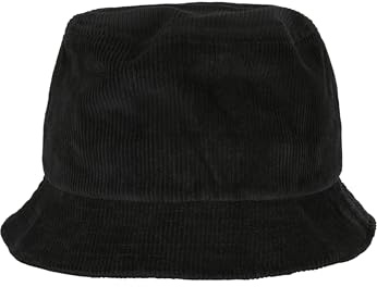 Urban Classics Corduroy Bucket Hat Black one Size