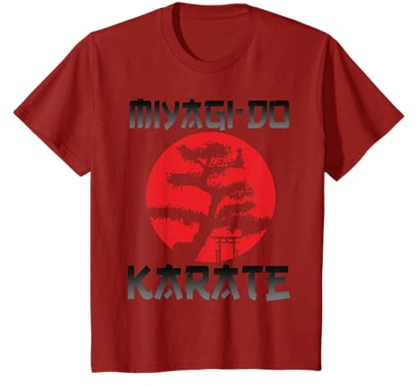 Miyagi-Do Karaté Life Bonsaï Art Martiaux Rétro Vintage T-Shirt
