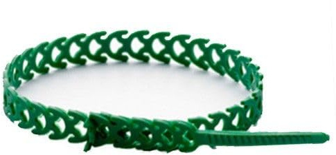Rapstrap Waste-Saving Releasable Cable Tie - 300mm Long x 10mm Wide Green (192)