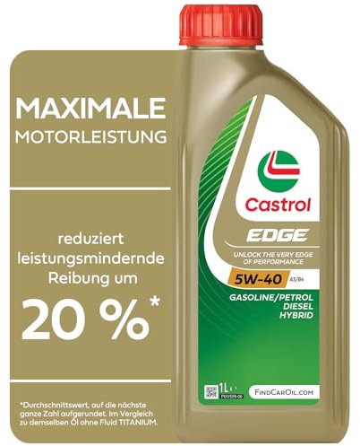 Castrol EDGE 5W-40 A3/B4 Motoröl, 1L