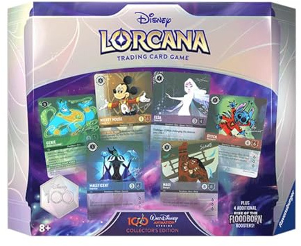 Ravensburger Disney Lorcana: D100 Edición Coleccionista TCG Set de regalo para edades de 8 años en adelante