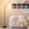 VARICART Lampada da Terra LED Dimmerabile, 18W 1800LM Luminoso Lettura Piantana con 4 Temperatura di Colore, Touch Control e Telecomando, Timer 1H, Lampada da Terra per Soggiorno, Camera da Letto