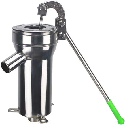 SenhE Pompe à Eau Profonde Manuelle en Acier Inoxydable, Pompe d'aspiration à Secousse Manuelle en Profondeur, Pompe de Puits à Main pour la Maison, Le Jardin, l'épaisseur de la Cour