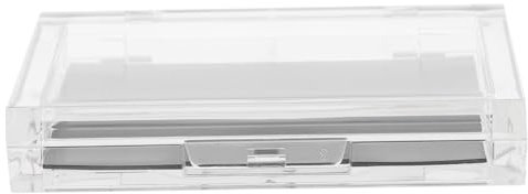 Baluue Portable Eyeshadow Box Refillable Make-up Organizer Für Lidschatten Blush Und Puder Für -projekte Und Kreative Anwendungen Transparentes Design Für Einfache Sichtbarkeit