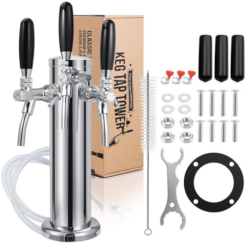 Imaictuu Three Taps Kegerator Tower