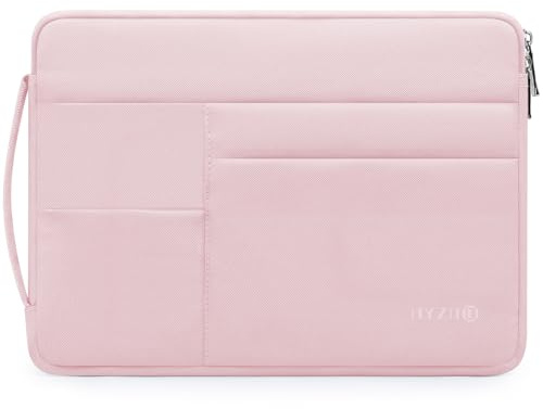 HYZUO 15-16 Zoll Laptophülle Tasche für MacBook Pro 16 M5, Blassrosa | für MacBook Pro 16 M5-M1 Pro/Max A3428 A3429 2026-2019, 15 Surface Book,Hülle für 15 15,6 HP Dell Lenovo Asus Acer