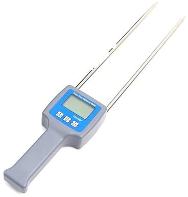 Misuratore d'acqua per cereali, Misuratore di umidità digitale for cereali, misuratore di umidità for amido, farina di frumento, mais, lino, avena, farina, analizzatore del contenuto di umidità