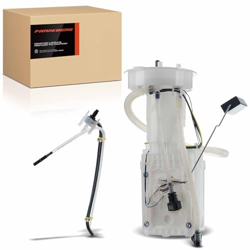 Frankberg Kraftstoffpumpe Benzinpumpe Kraftstoff-Fördereinheit Modul Satz | ohne Drucksensor, 4-Polig, E8476M; Kompatibel mit A4 8E2, A4 Avant 8E5