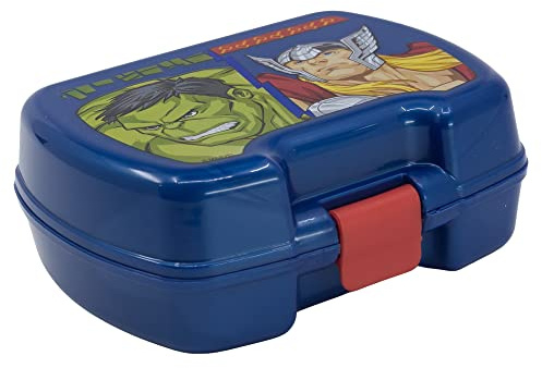 Stor 74189 Sandwicera Snack Avengers Invincible Force - Lonchera de plástico
