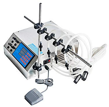 Riempitrice di liquidi, riempitrice Automatica di Bottiglie di liquidi da 4 l/min, riempitrice di Bottiglie elettrica Professionale a Controllo Digitale, riempit