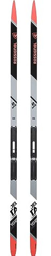 Rossignol - Confezione da sci di fondo Delta Comp R-Skin Junior + fissaggi Race Jr Classic Grigio Ragazzo - Dimensione 166 - Grigio