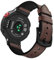 Lederarmband Kompatibel mit Garmin Forerunner 735XT Armband Leder & Silikon Ersatzarmband für Garmin Forerunner 735XT Armband für Damen Herren Einstellbar Band für Garmin Forerunner 735XT (5)