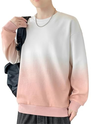 Seiizaa Sudadera con Capucha para Hombre de otoño e Invierno, Sudadera Deportiva con múltiples Bolsillos, Ropa de Abrigo-White-L