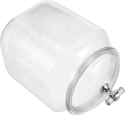 FONDOTIN Tarro De Plástico para Almacenar Tarro Hermético para Galletas Botes De Cocina Tapas Tarros Suministros para Hornear Organización