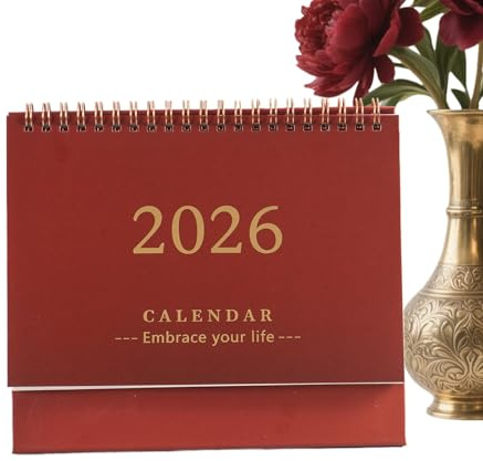Calendario Da Scrivania 2025-2026 Data, Giornaliero, Pianificazione,