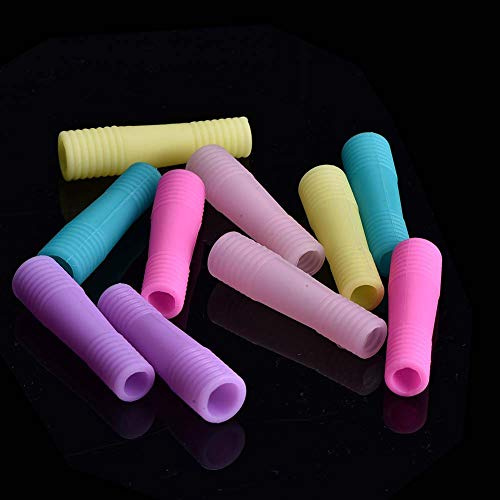 KIMISS Manchon de Protection en Silicone pour Ongles, Cuticules et Ciseaux à Peau Morte, Accessoire de Manucure pour une Durée de Vie et une sécurité Prolongées de l'outil, 10 Pièces (Manchon de