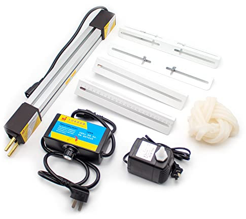 Toplionace 220V Elektrische Acryl Heiß Biegemaschine, Kunststoffplatte PVC Leuchtwort Werbung Leuchtkasten Bender (mit 60CM Befestigungswinkel)