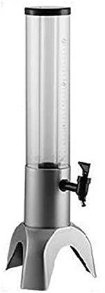 Tireuses à bières, Distributeur à bière avec la lumière d'ambiance LED de Tube de Glace de Boisson pour Les Parties et la Tour de Boisson de Jour de Match,5,1.5L