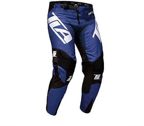 TLA REAKTION S-Concept Pantaloni Moto Cross, Enduro, Quad, Elasticizzati, Leggeri, Traspiranti. Taglie sino 46-6XL per Uomo e Donna. Abbigliamento Moto, Tuta Motocross, Enduro, Quad