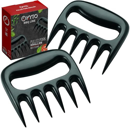 Kyto Meat Claws Meat Claws Set of 2 Pulled Pork Smoker Chopper BBQ Grill Accessories