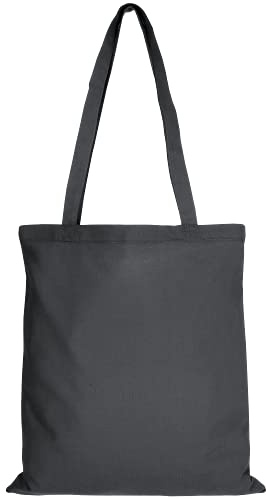 TEXXILLA 10er | 25er | 100er Pack Baumwolltasche - 28 Farben | mit Zwei Langen Henkeln | 38x42cm | Jutebeutel | Einkaufstasche | unbedruckt