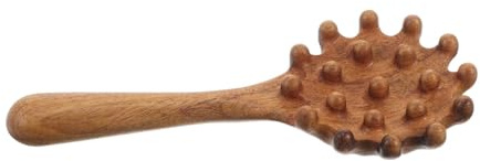 Ipetboom Spazzola Per Massaggio Capelluto Bamboo Pettine Per Stimolazione Dei Punti Di Pressione Strumento Handmade Per Relax e Dei Adatta Per Uomini e Donne