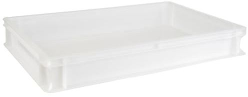 APS 82442 Boîte à pâte – Boîte à boules à pizza empilable Capacité 14 l Dimensions intérieures 56,5 x 36,5 cm Pour garder au frais et fermenter les boules de pâte de manière professionnelle