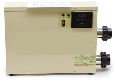 18 kW Warmwasserbereiter for Schwimmbad und Badewanne, Thermostat, wasserdichter Touchscreen(Three phase 380v)