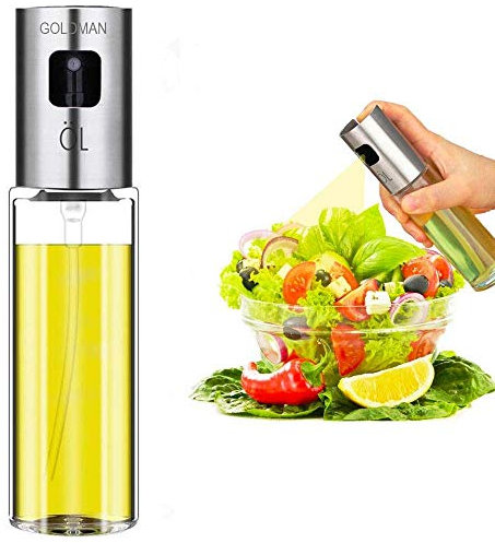 TEMPO DI SALDI Spruzzino Nebulizzatore Dispenser Olio In Vetro Da Cucina Per Qualsiasi Alimento